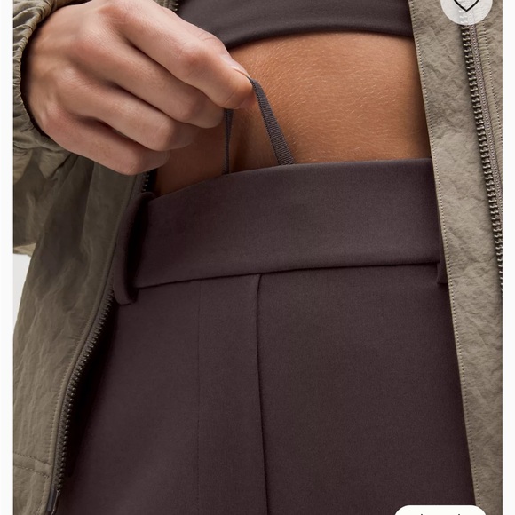 Lululemon NWT Daydrift High-Rise Straight-Leg Trouser Regular 31.5” S Sequoia - Picture 11 of 14